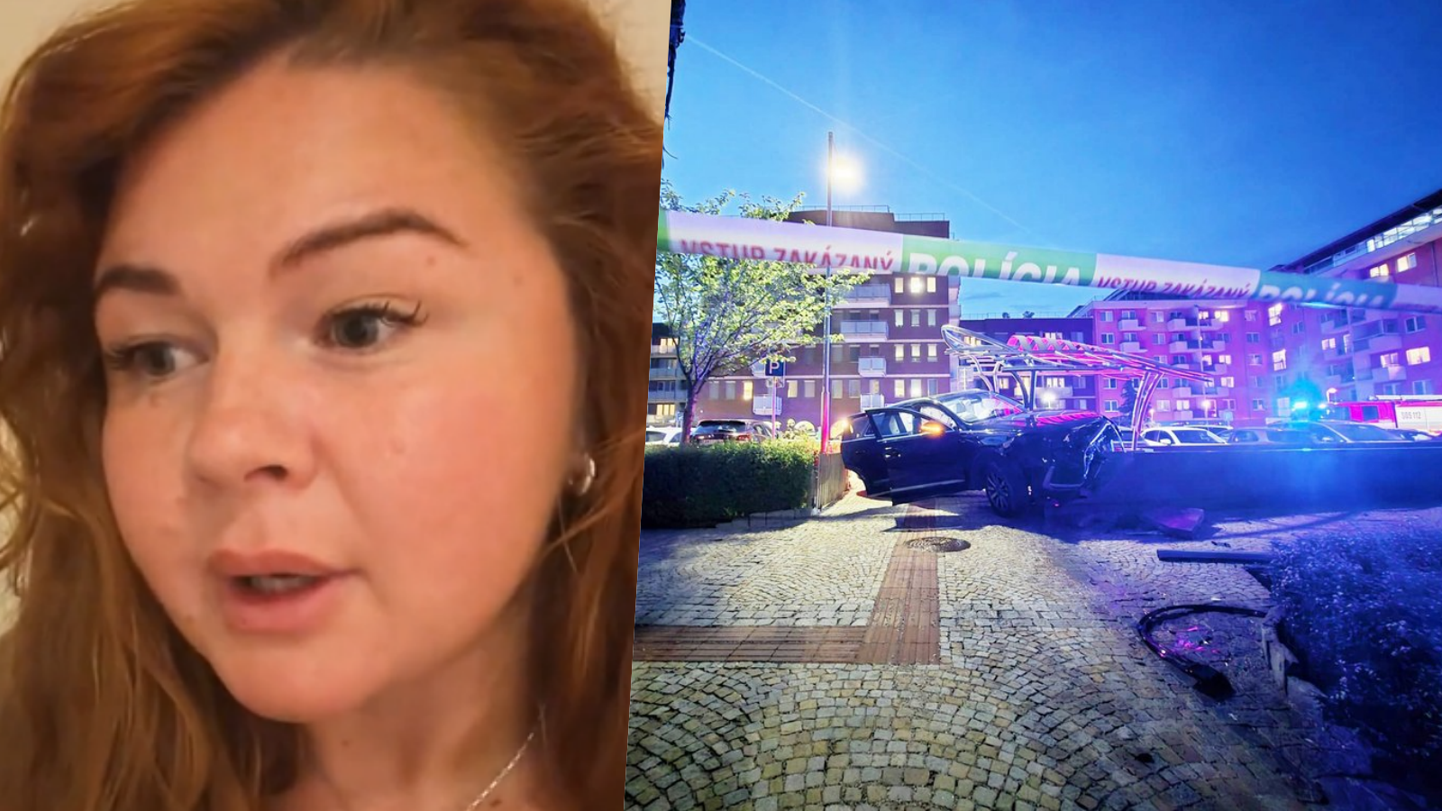 Komička Eva Evelyn Kramerová bola svedkom desivej udalosti. 