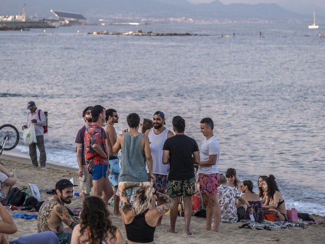 Krcate plaže u Baresloni