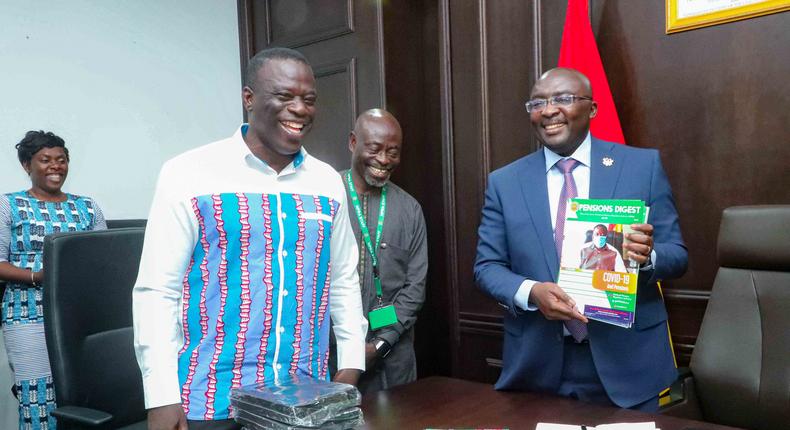 NPRA Board, Management call on Dr. Bawumia