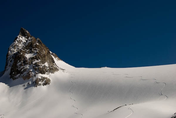 Freeride w górach Tien Szan