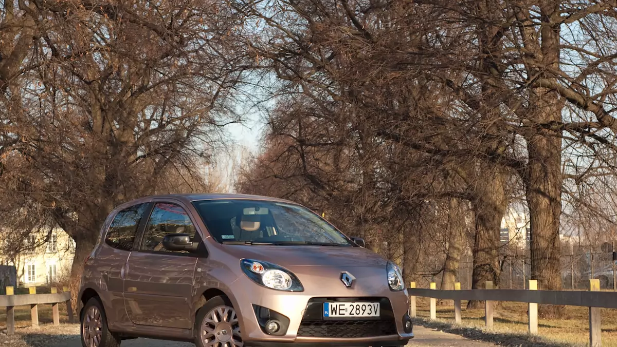 Renault Twingo Miss Sixty: różowa puderniczka