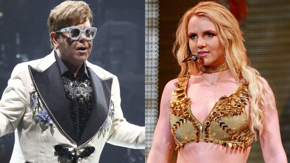 Britney Spears i Elton John w duecie. Artystka wraca na scenę
