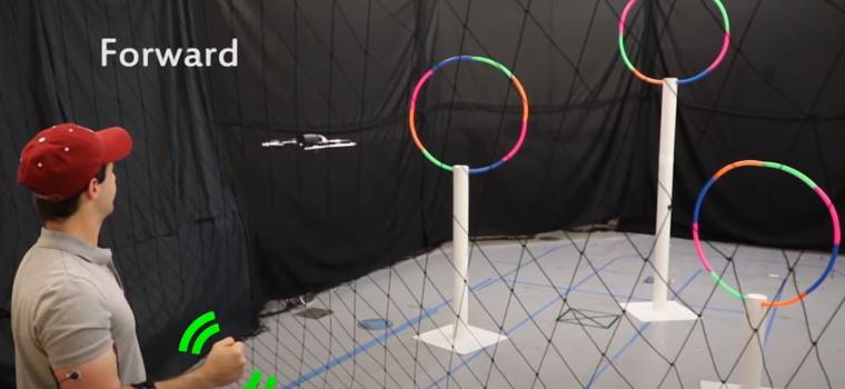 Badacze z MIT wymyślili nowy system kontrolujący drony gestami