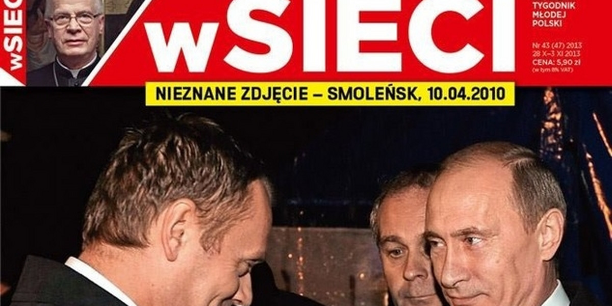 Zdjęcie uśmiechniętego w Smoleńsku Tuska to nie fotomontaż!