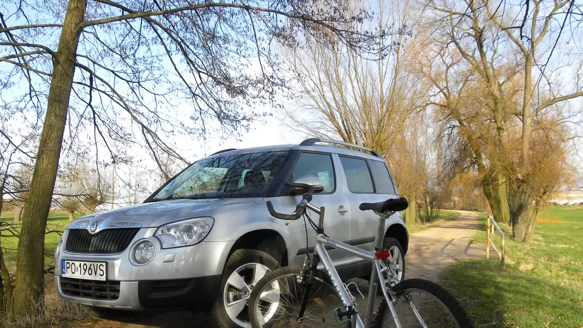 Skoda Yeti i rower