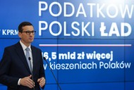 Polski Ład prezentowany przez Mateusza Morawieckiego