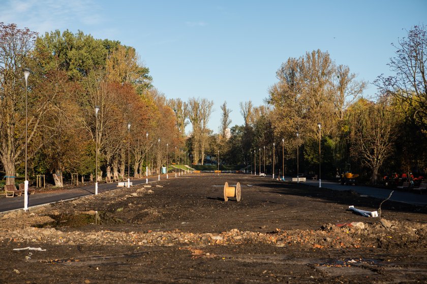 Remont parku dobiega końca