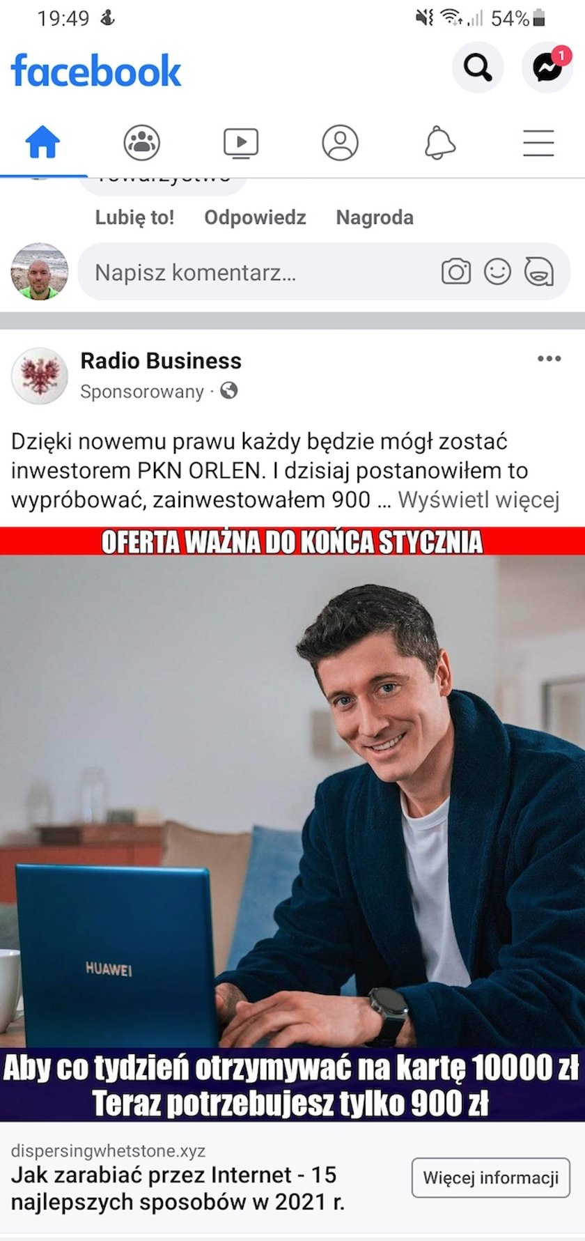 Podejrzane firmy gwarantujące wielkie zyski, online'owe kasyna reklamujące olbrzymie wygrane to smutna codzienność w internecie.