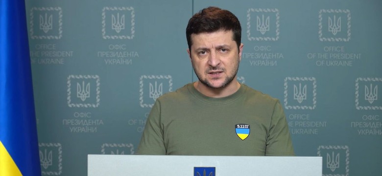 "Walczyć i wypędzać zło". Prezydent Zełenski wystąpił z orędziem