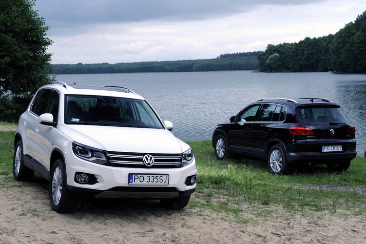 Volkswagen tiguan - 4. miejsce w zestawieniu