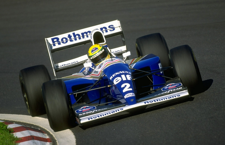 Ayrton Senna w barwach Williamsa