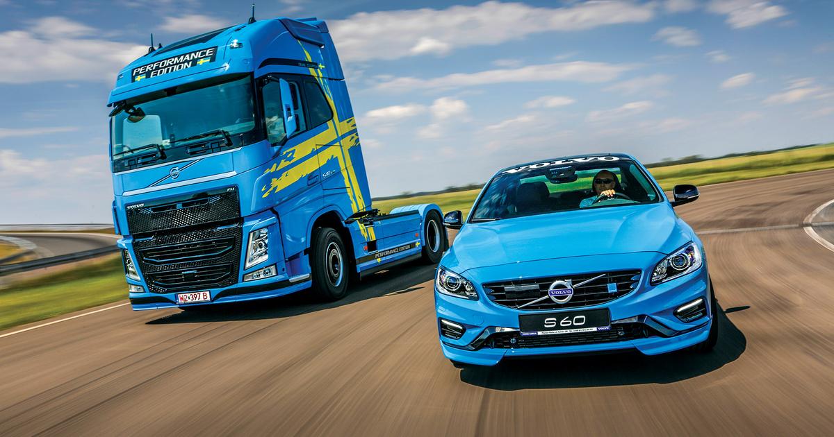 Volvo FH 540 Performance Edition oraz Volvo S60 Polestar