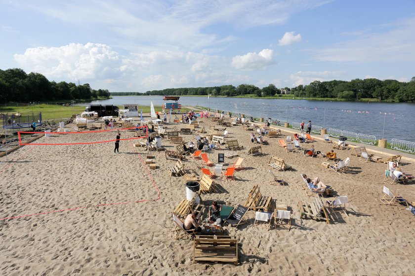 Największa miejska plaża w Polsce