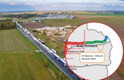 "Autostrada Wolności" coraz bliżej wschodniej granicy. Otwarcie ofert dla kolejnego odcinka [MAPA]
