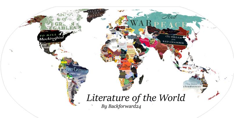 Literarna mapa sveta