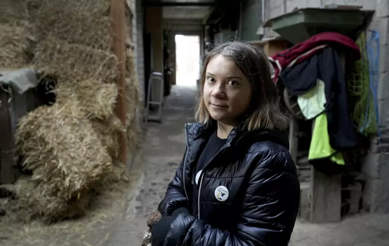 W Lützerath pojawiła się m.in. aktywistka klimatyczna Greta Thunberg