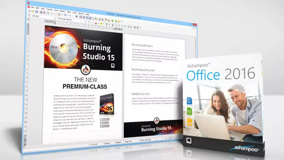 Program dnia: Ashampoo Office 2016 - alternatywa dla pakietu biurowego Microsoft Office 