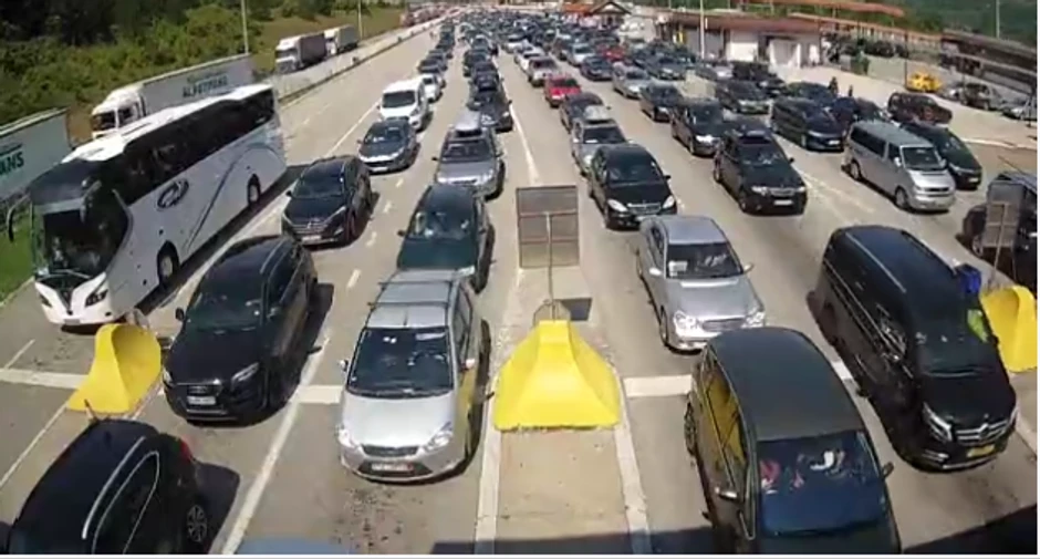 Gradina - izlaz iz Srbije