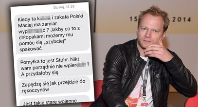 Maciej Stuhr zagrał w filmie Holland, a teraz dostaje groźby. Żona aktora ujawnia wiadomości