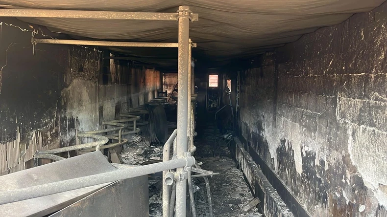 Požar na salašu kod Vršca