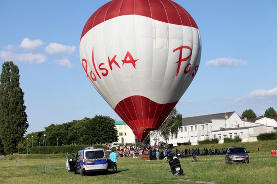 Lot widokowy balonem na uwięzi w Gorzowie