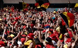 W Belgii znikome zainteresowanie strefą kibica