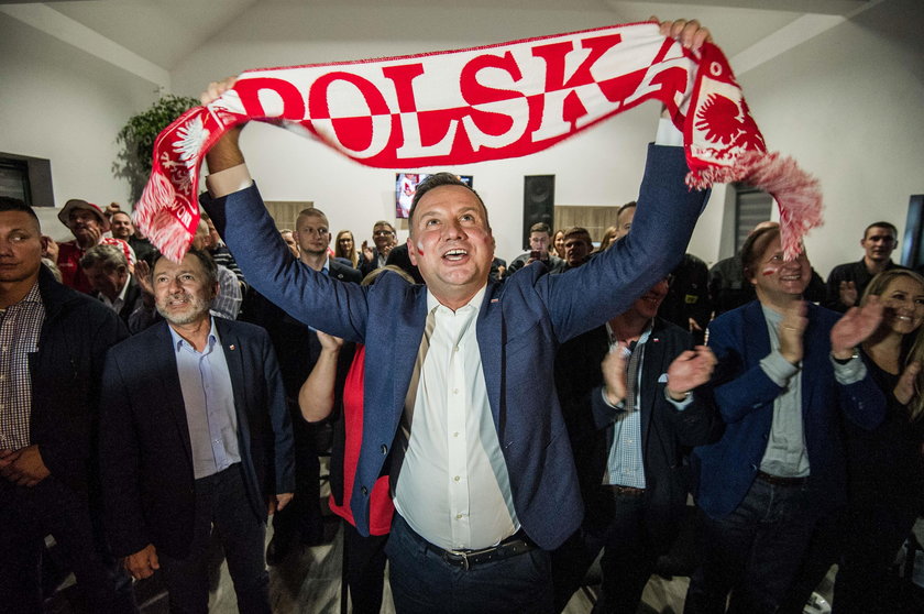 Prezydent kibicował polskim siatkarzom