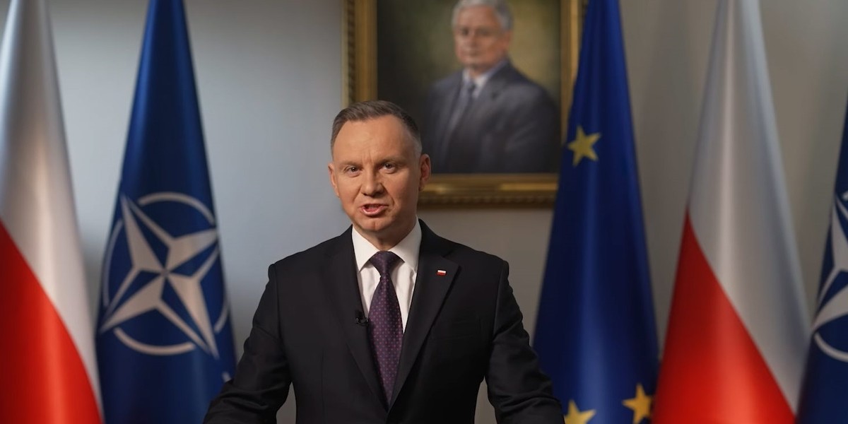 Andrzej Duda ostro o Donaldzie Tusku. 