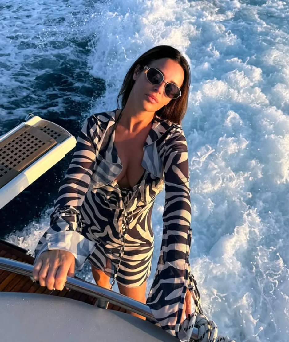 Višnja Petrović na jahti