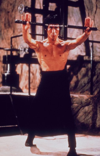 Bruce Lee w filmie 'Wejścia smoka'