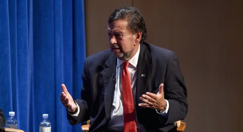 Former New Mexico governor Bill Richardson, seen here in 2014, plans to meet Venezuelan President Nicolas Mdauro to seek the release of US prisoners