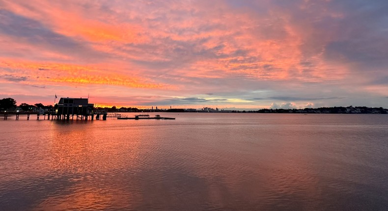 Quincy had some incredible sunsets, and we loved the greater Boston area, but it wasn't our forever home.Eileen Cotter Wright