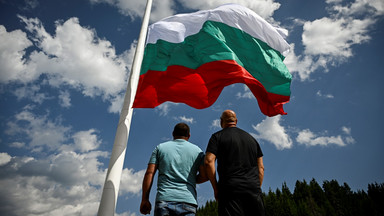 Pokazali ogromną bułgarską flagę. Wiwaty i szyderstwa