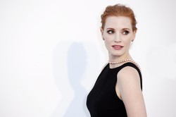 Amerykańska aktorka Jessica Chastain odwiedziła szpital dziecięcy w Kijowie