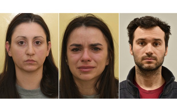 Osuđeni Bugari: Katrin Ivanova (43), Vanja Gaberova (30) i Tihomir Ivančev (39)