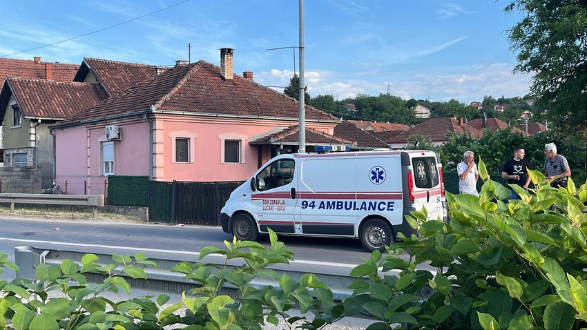 Mesto nesreće - žena poginula na obilaznici kod Čačka