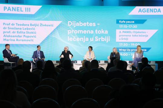 Učesnici panela na temu "Dijabetes - promena toka lečenja"