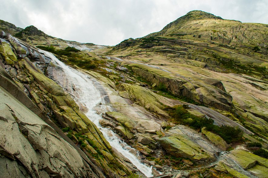 Krajobraz na trasie Grimselpass