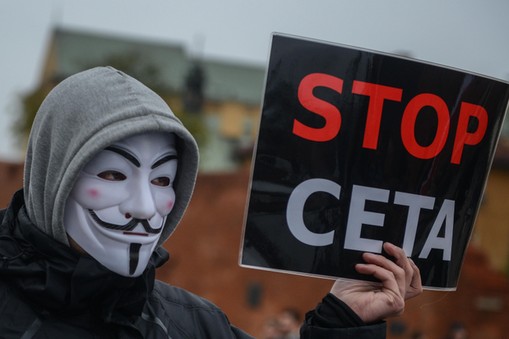 CETA protest