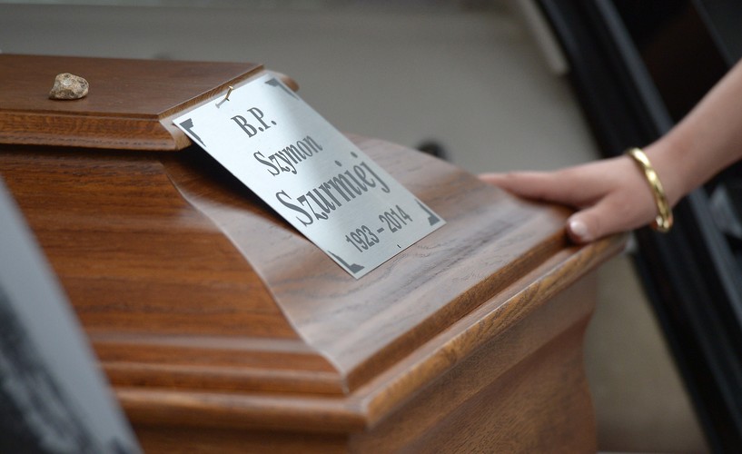 Pogrzeb Szymona Szurmieja na Powązkach Wojskowych