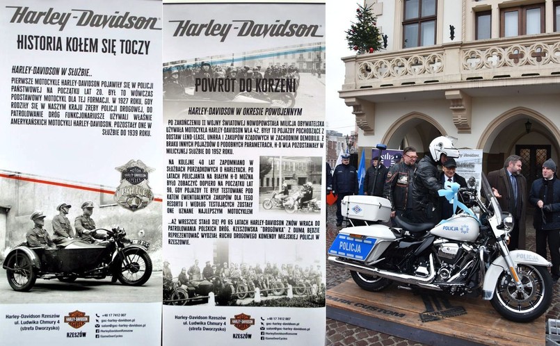 Harley-Davidson po 65 latach wraca do polskiej policji