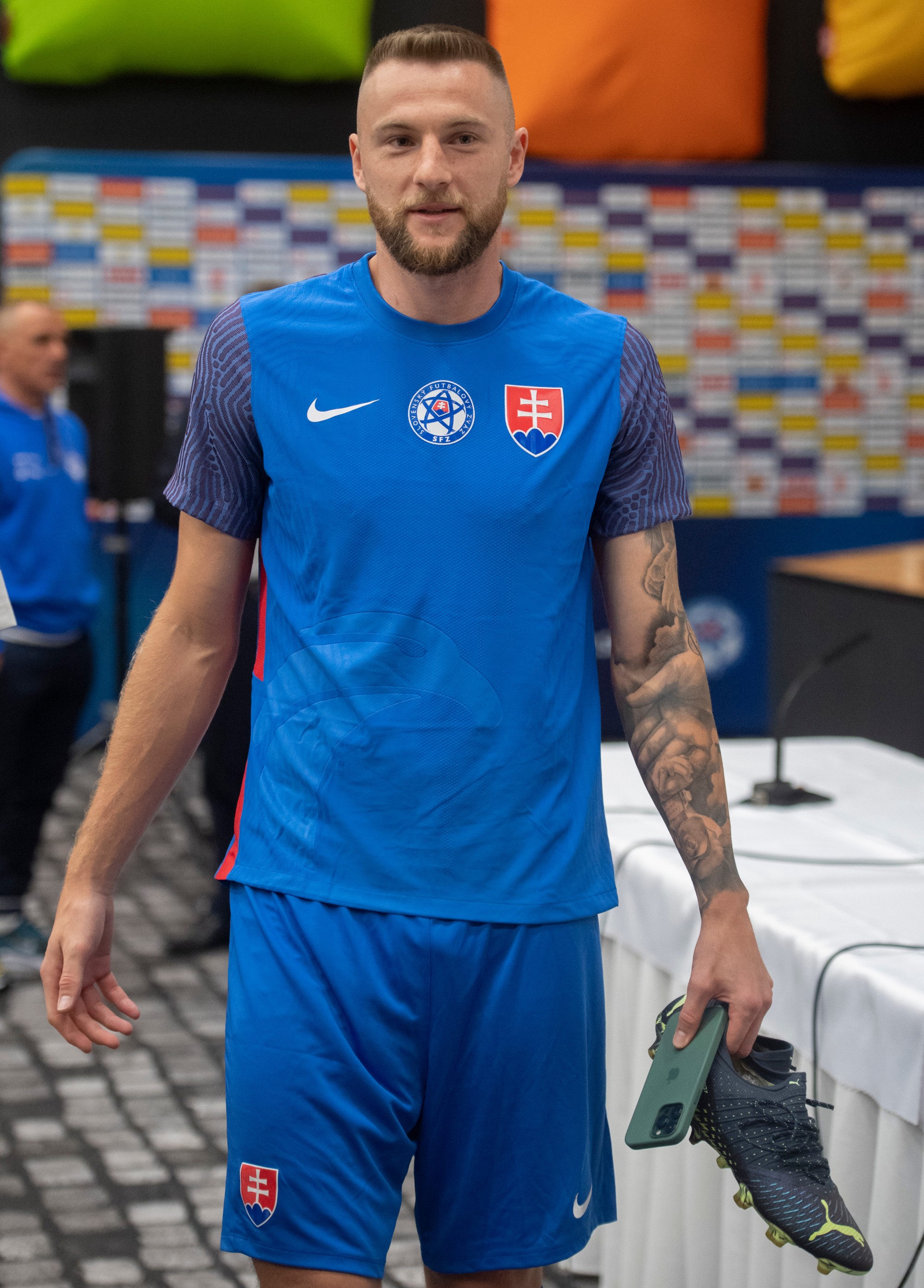 Slovenský futbalový reprezentant Milan Škriniar.