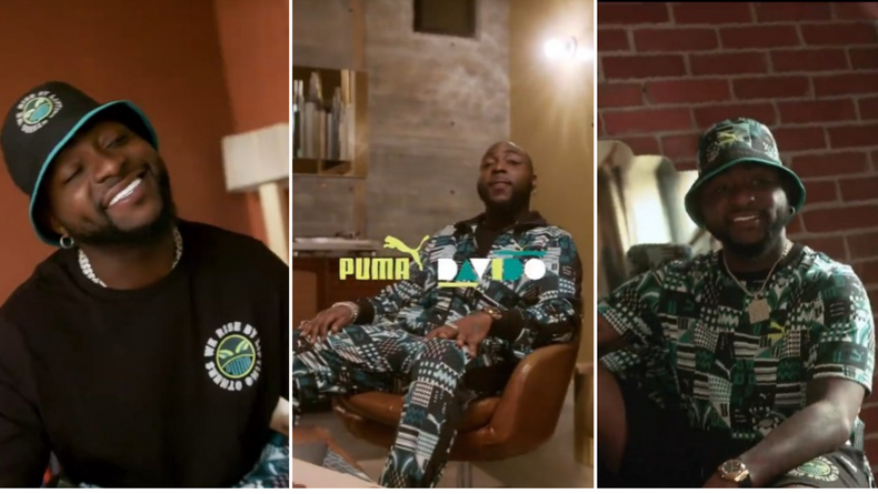 Davido had previously announced date for official launch of Puma collaboration