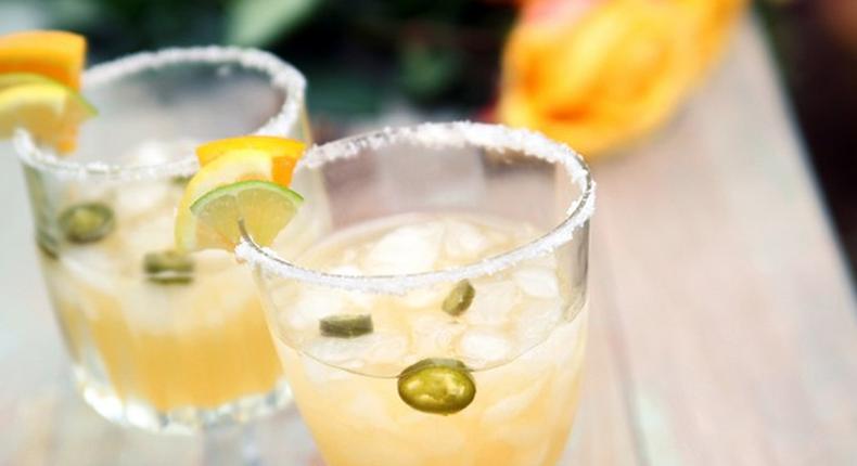 Spicy citrus magarita