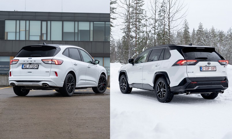 Toyota RAV4 Hybrid vs Ford Kuga Hybrid