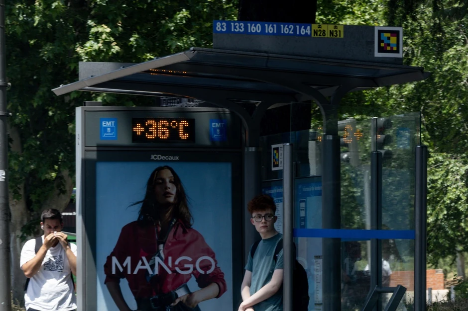 Vrućine u Evropi - Madrid