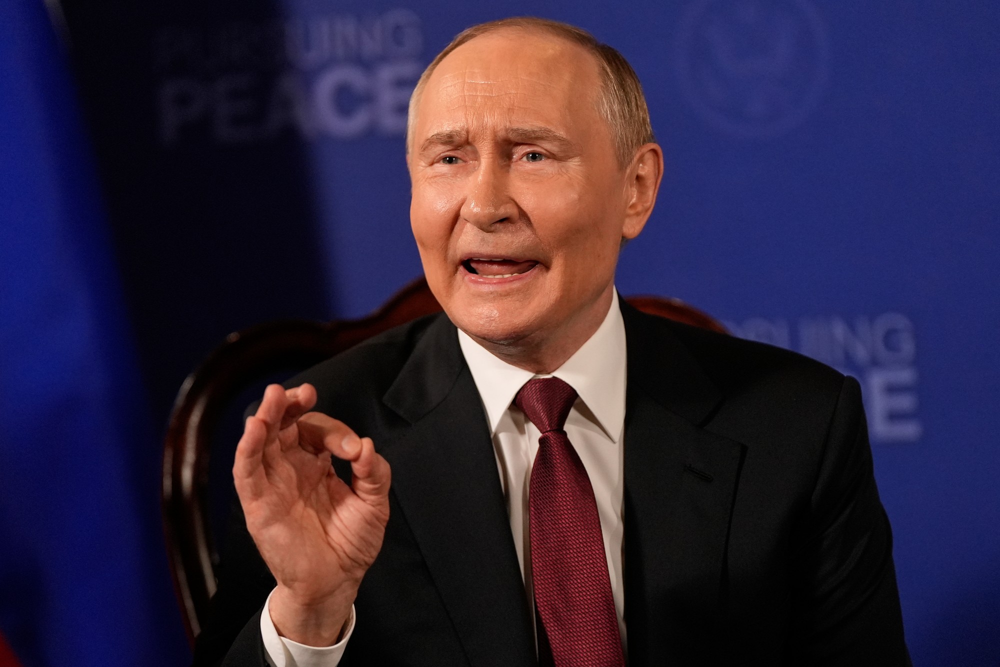 Ruský prezident Vladimir Putin. 