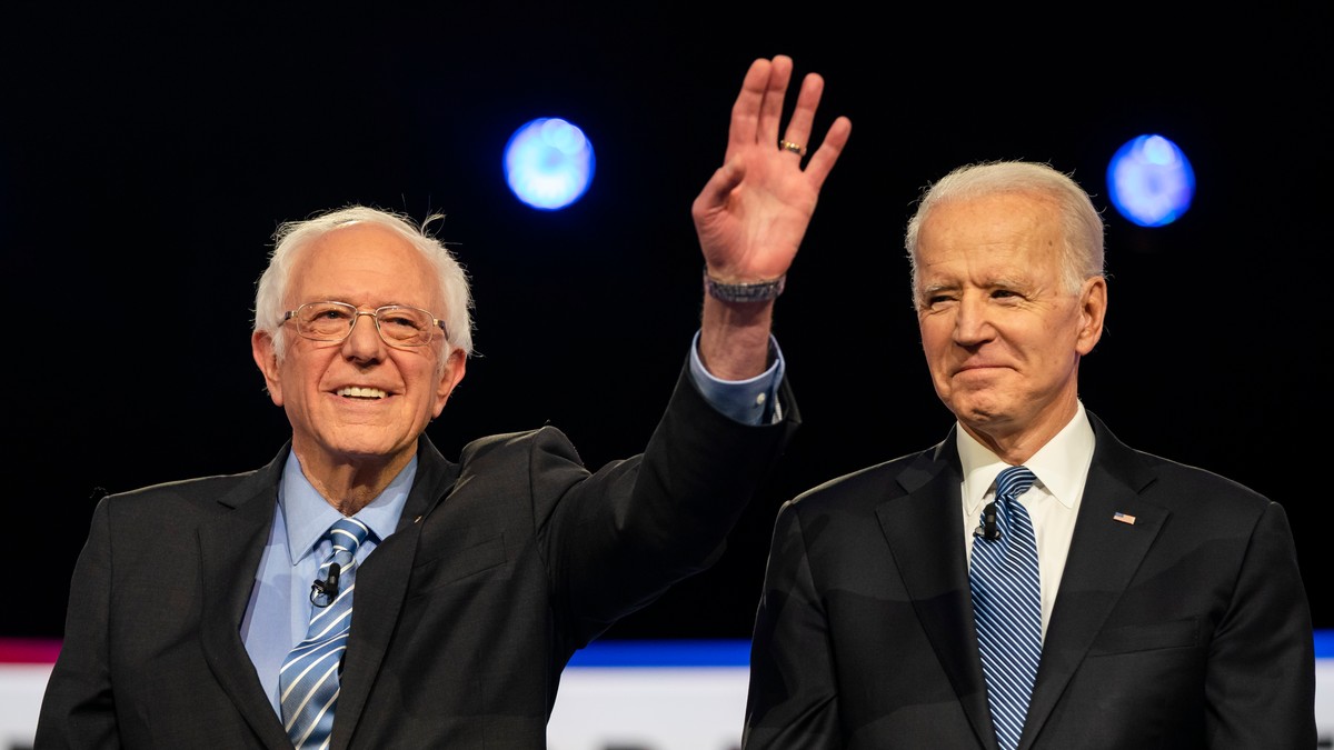 Berni Sanders i Džozef Bajden