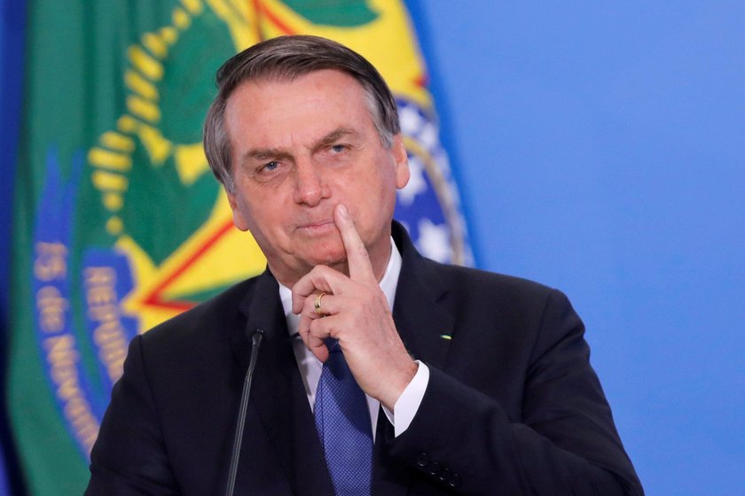 Prezydent Brazylii Jair Bolsonaro