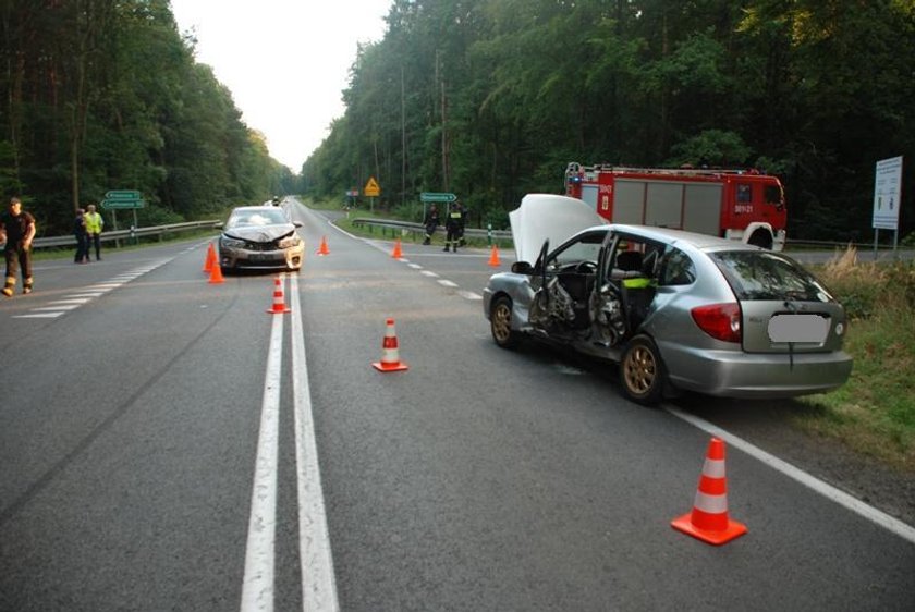 Poważny wypadek pod Miliczem